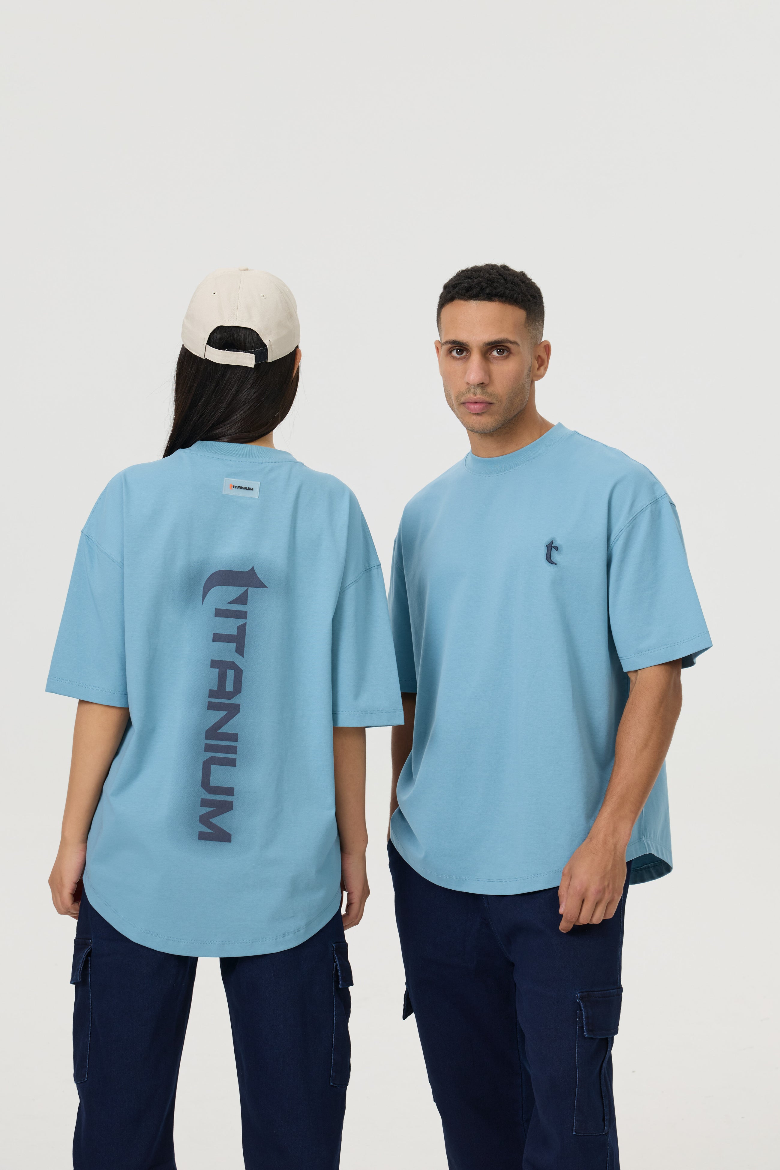 Pillar Back Tee - T-Shirt - Titanium Empire