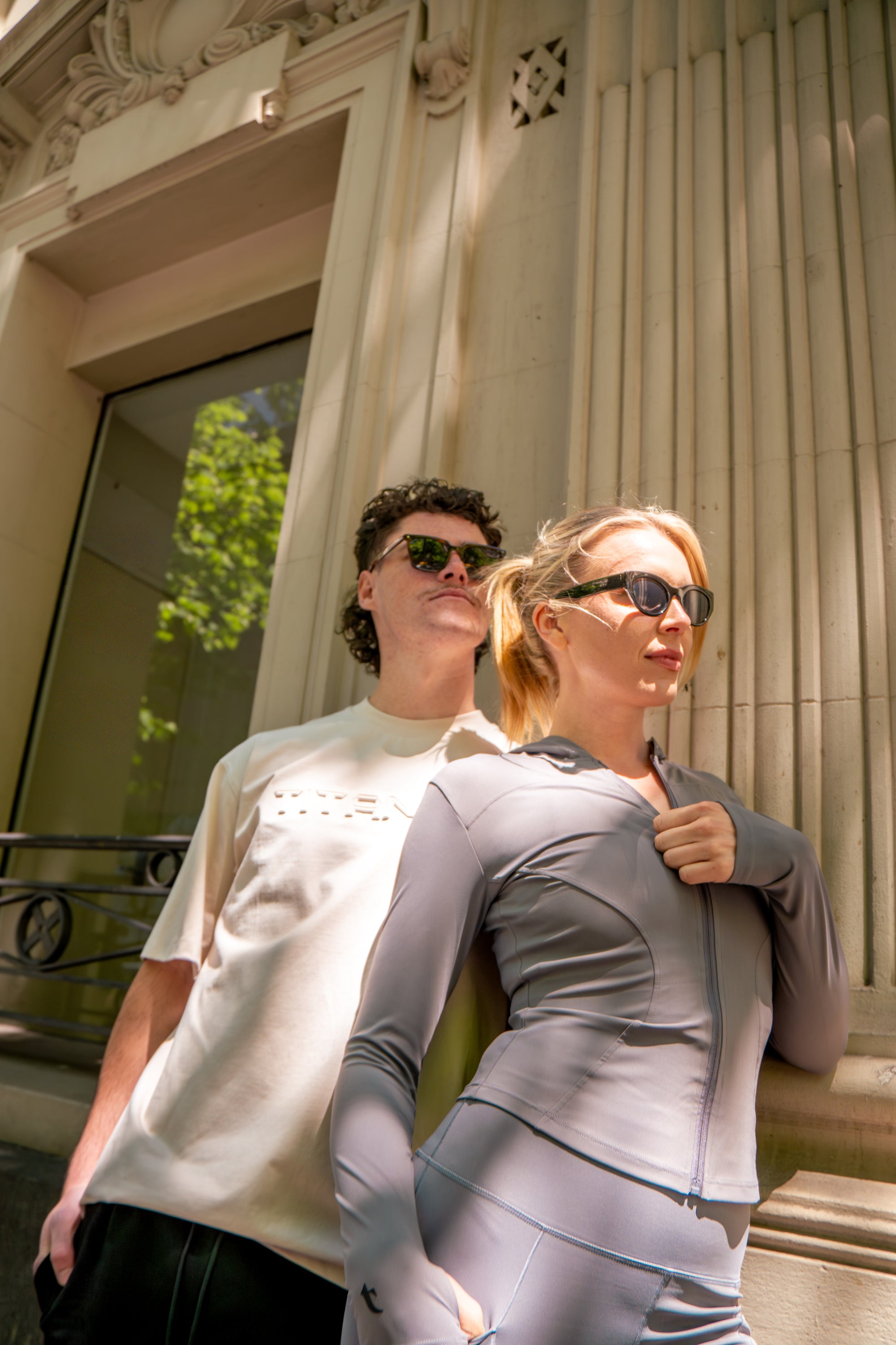 Women’s Performance Ribbed Tights - Bottoms - Titanium Empire