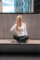 Women’s Sculpt Hooded Zip Jacket - Outerwear - Titanium Empire