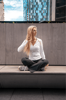 Women’s Sculpt Hooded Zip Jacket - Outerwear - Titanium Empire