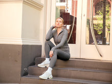 Women’s Performance Ribbed Tights - Bottoms - Titanium Empire