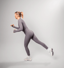 Women’s Performance Ribbed Tights - Bottoms - Titanium Empire