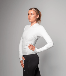 Women’s Sculpt Hooded Zip Jacket - Outerwear - Titanium Empire