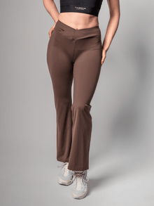 Women’s Crossover Leggings - Bottoms - Titanium Empire