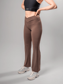 Women’s Crossover Leggings - Bottoms - Titanium Empire