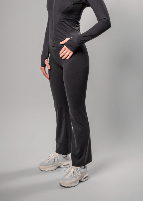 Women’s Crossover Leggings - Bottoms - Titanium Empire